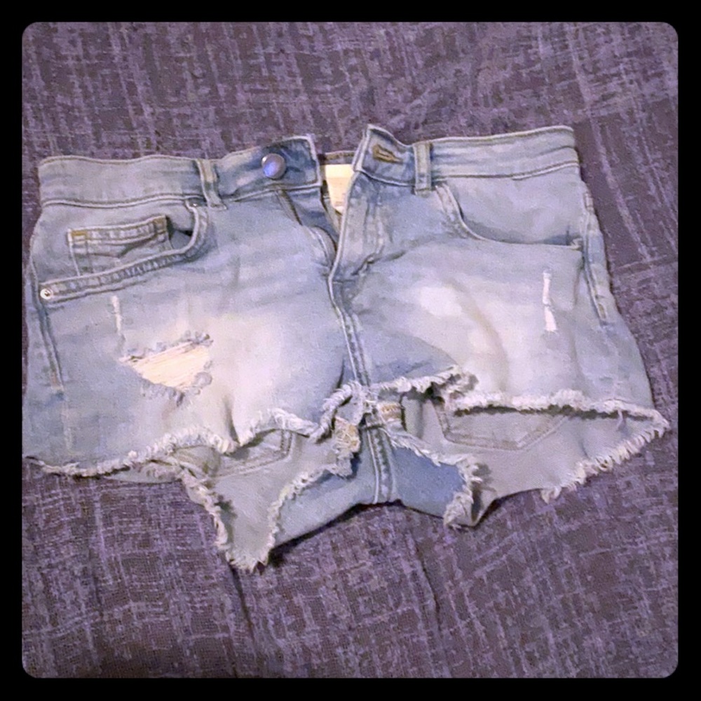 Jean shorts